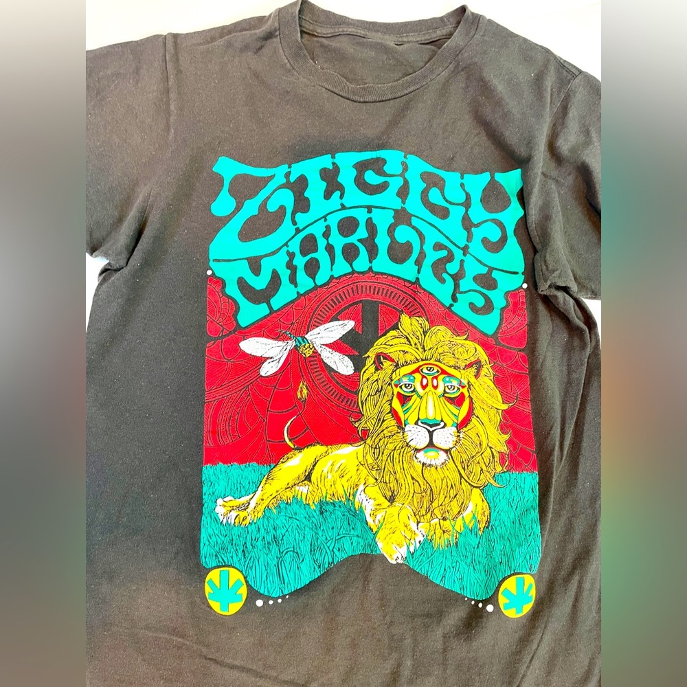 Ziggy Marley Grey Unisex T-Shirt